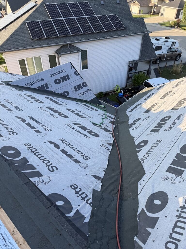 Precision Black Metal Chimney Flashing