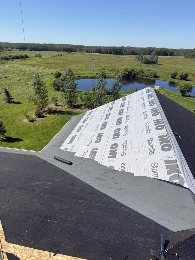 Stormtite Synthetic Underlayment and Safety Tie-off Installation